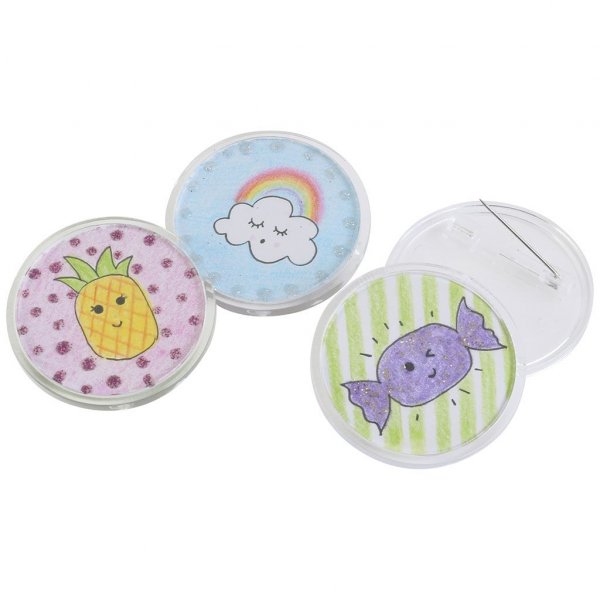 Pins 5,5 cm - 5 st Pins 5,5 cm - 5 st