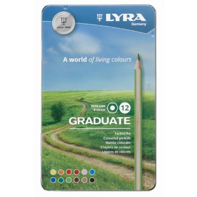 Farveblyanter Lyra Graduate - 12-pak
