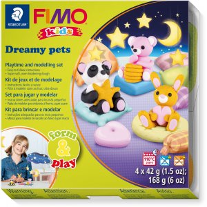 Modellsett Fimo Kids Form&Play - Drmmedyr
