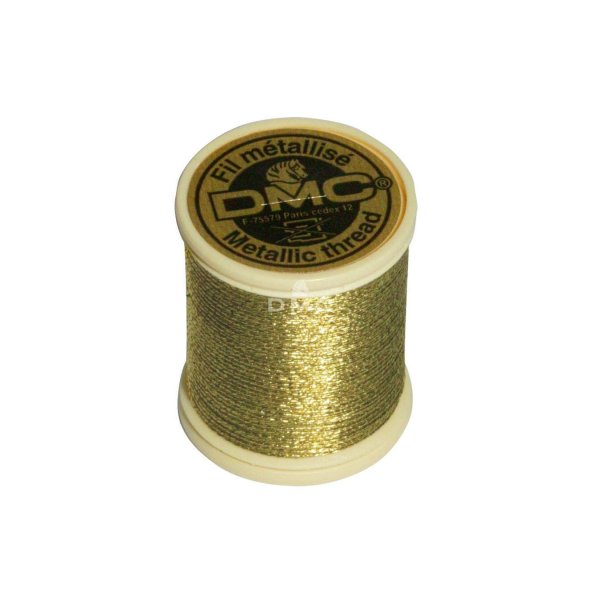 Metalltråd DMC Metallic Thread Light Gold 40 m Metalltråd DMC Metallic Thread Light Gold 40 m