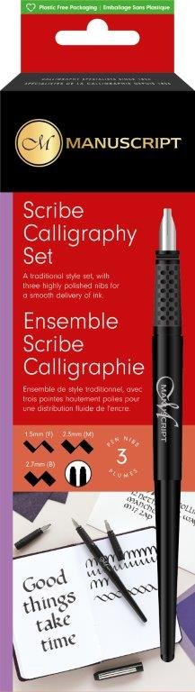 Calligrafipennor Scribe Set - Kalligrafi - Kalligrafisæt, Kalligrafi, Penne, kridt & tusch
