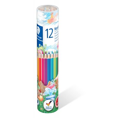 Noris Fargeblyanter i tube - 12 blyanter