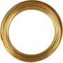 Aluminiumtrd - 3 mm - guld - 29 m