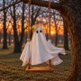 DIY-kit Hängande spöke - Halloweenpyssel DIY-kit Hängande spöke - Halloweenpyssel