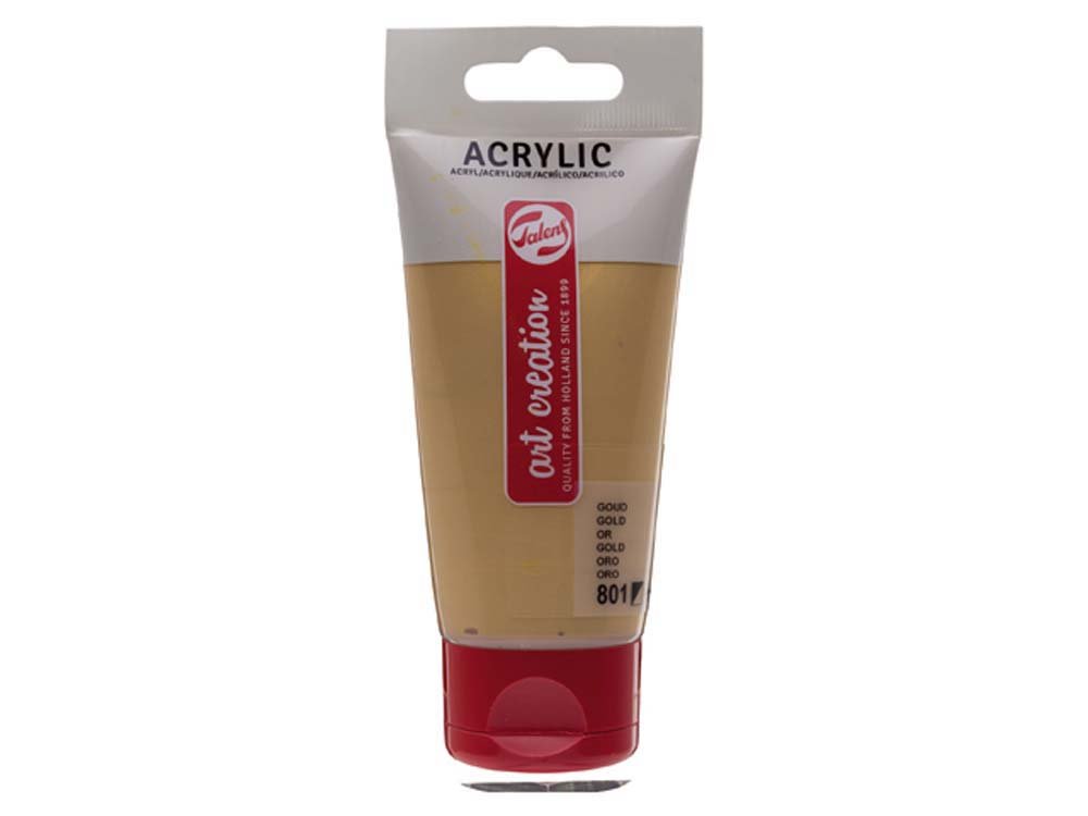 Akrylmaling Art Creation 75 ml - Gold - Akrylfarver, Kunstnerfarver