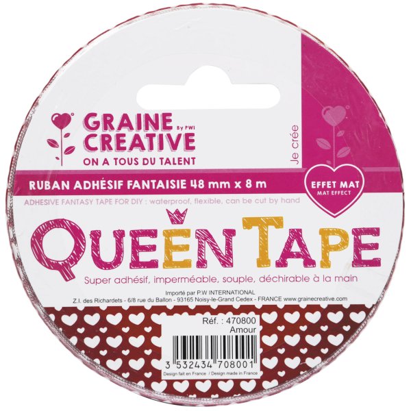 Queen tape tejp 48 mm x 8 m Queen tape tejp 48 mm x 8 m