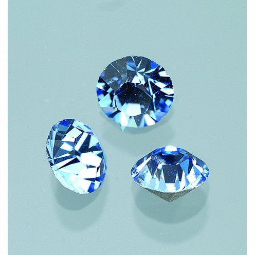 delstenar Swarovski  3-5 mm - ljus safir