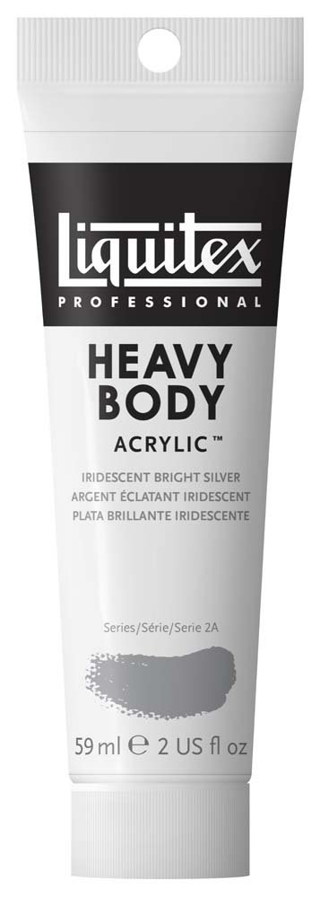 Akrylfärg Heavy Body Liquitex 59 ml - 236 Bright silver - Akrylfärger, Konstnärsfärger