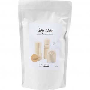 Sojavax Flingor f�r Frist�ende Ljus Cream 500 g