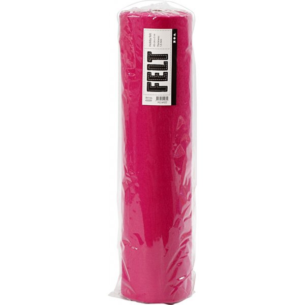 Hobbyfilt - cerise - 5 m Hobbyfilt - cerise - 5 m