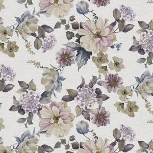 Vaxduk med Blommor motiv - Ljung