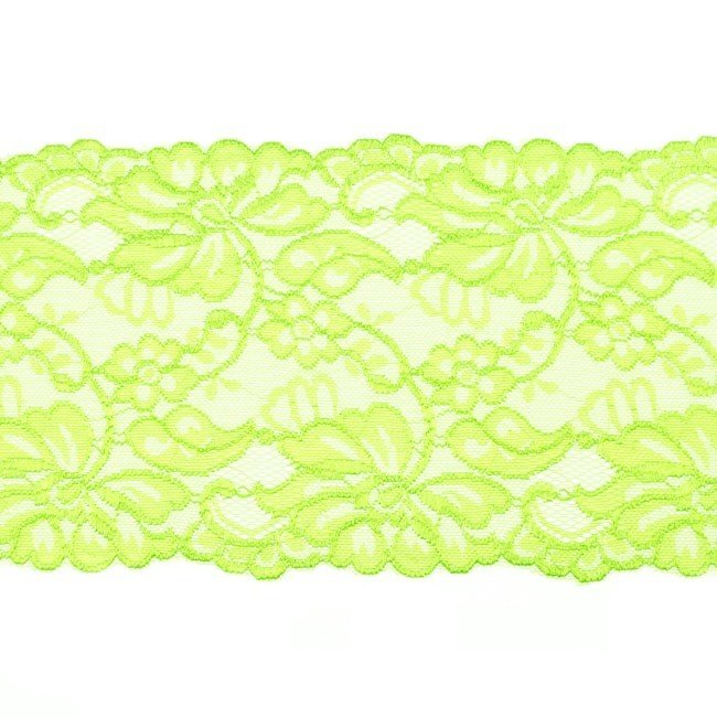 Blonder - Uni stretch - lime - Blonde, Bånd & dekorationsbånd, Tekstilbånd & snor