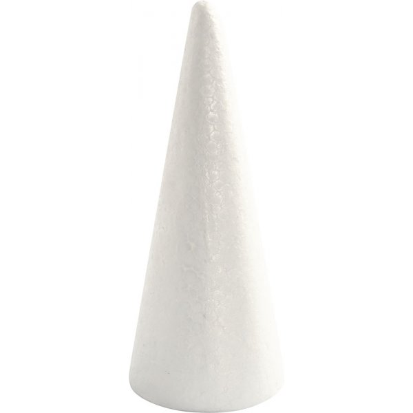 Käglor av frigolit - vit - Ø7 cm Käglor av frigolit - vit - Ø7 cm