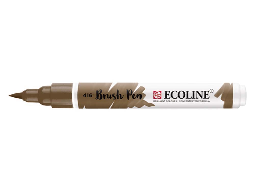 Ecoline Brushpen - Sepia - Fiberpenner, Penner, Penner, fargestifter og blekk