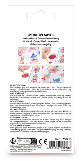 Diamond mosaic-kit med panda-sticker Diamond mosaic-kit med panda-sticker