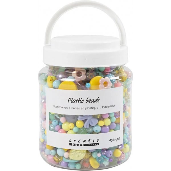 Klassiska pärlor, mixade färger, 700 ml Klassiska pärlor, mixade färger, 700 ml