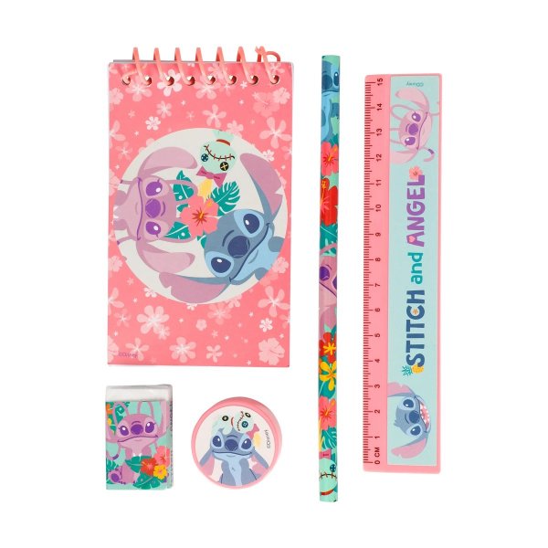 Skrivset Stitch Disney - 5 delar