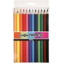 Colortime Frgpennor - mixade frger - JUMBO - 12 st