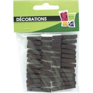 Chokladfärgade pinnar 30 mm, 24-pack Chokladfärgade pinnar 30 mm, 24-pack