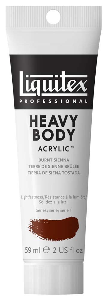 Akrylfärg Heavy Body Liquitex 59 ml - 127 Burnt sienna - Akrylfärger, Konstnärsfärger