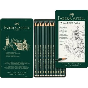 Blyantsett Faber-Castell 9000 Art
