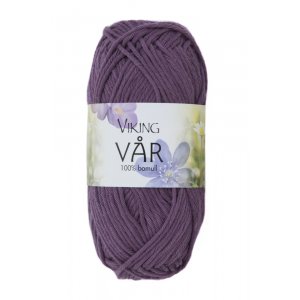 Viking garn Vr 50g - Mrklila (469)