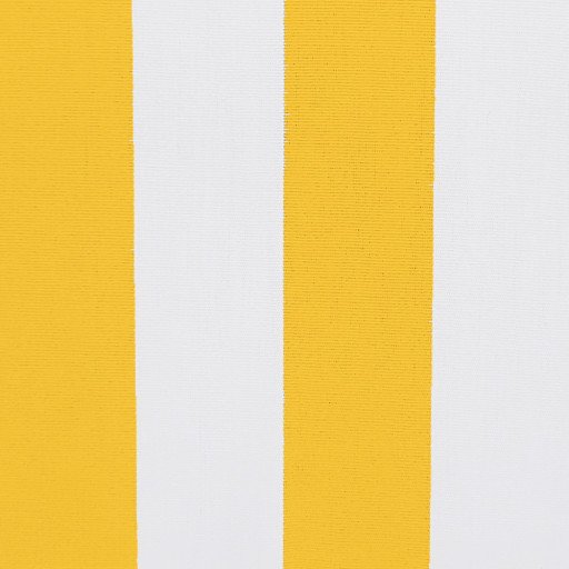 Markisestof Caribien Stripe - 505 - Gul - Markisestof, Stof