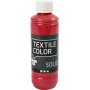 Textile Solid textilfrg - rd - tckande - 250 ml