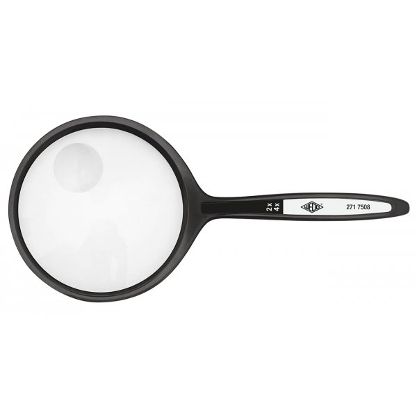 Förstoringsglas 6,35 cm - 2x och 4x förstoring Förstoringsglas 6,35 cm - 2x och 4x förstoring