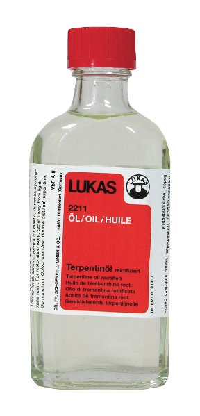 Lukas Oljemedium Dobbeltdestillert terpentin - 125ml