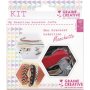 Set för brasiliansk armband med 5 armband och instruktioner Set för brasiliansk armband med 5 armband och instruktioner