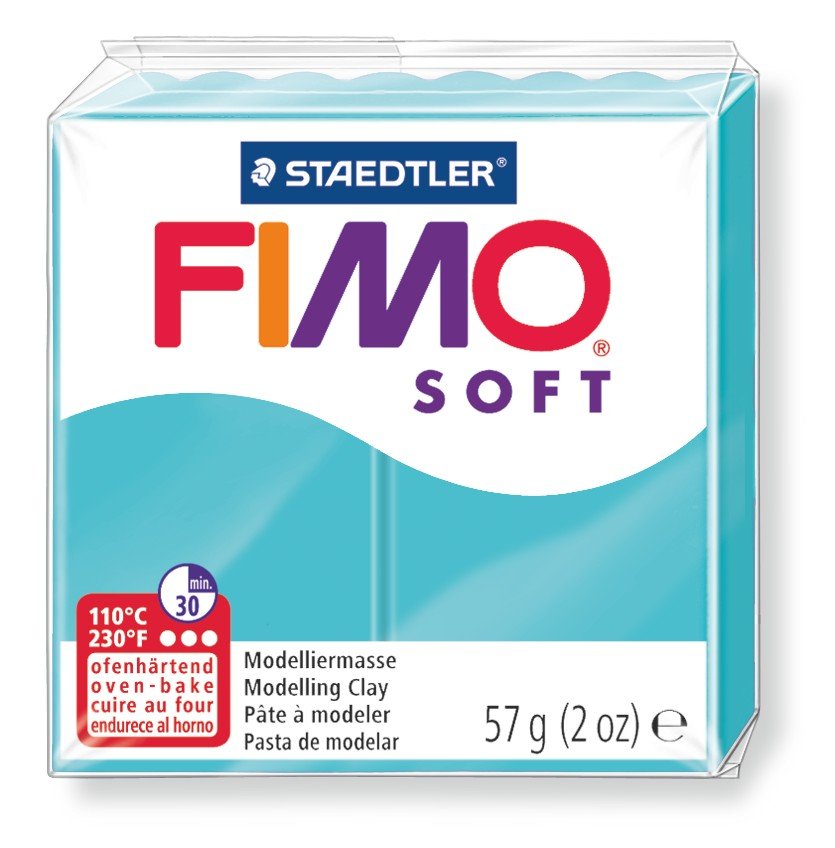 Modellervoks Fimo Effekt 57 g - Turkis - Fimolera, Modellere, Hobbyartikler til børn, Hobbymateriale, Håndværk