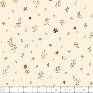 Strikstof Felicia sparsomt mønster 150 cm Beige - Pr. metervare Strikstof Felicia sparsomt mønster 150 cm Beige - Pr. metervare