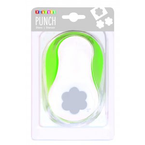 Stans blomma 5 cm - Gr�n/vit