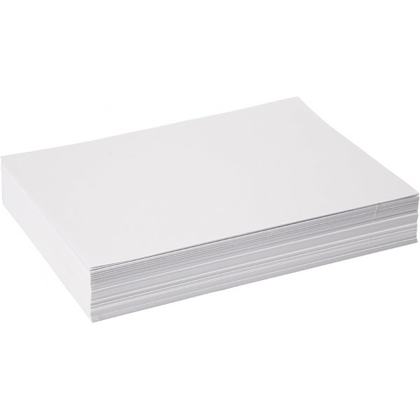 Ritpapper - vit - A4 - 160 g - 250 ark Ritpapper - vit - A4 - 160 g - 250 ark
