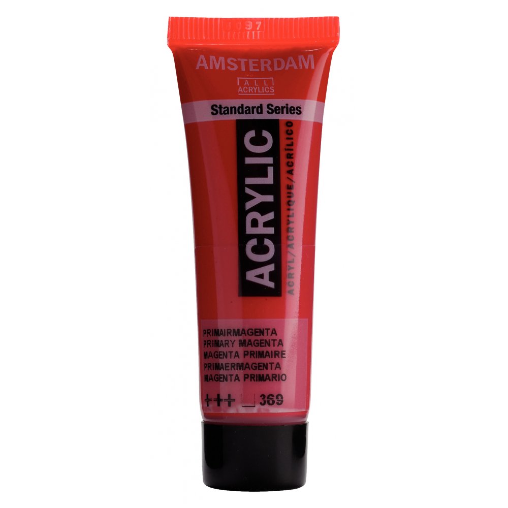 Akrylmaling Amsterdam 20 ml - Prim.Magenta - Akrylfarver, Kunstnerfarver