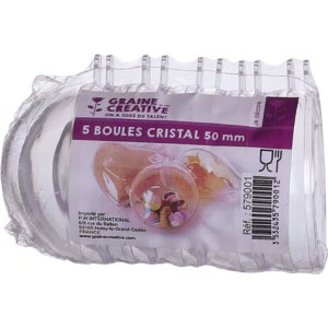 Delbara plastkulor 5 cm - 5 st Delbara plastkulor 5 cm - 5 st