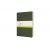 Cahier Hournal XL Blank - Myrtle Green