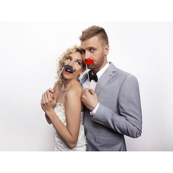 Fotoprops - Läppar 6 st Fotoprops - Läppar 6 st