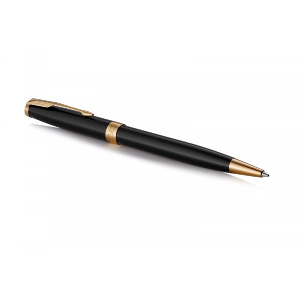 Kulspetspenna Parker - Sonnet Black Lacquer - G.T Ballpen - Medium svart Kulspetspenna Parker - Sonnet Black Lacquer - G.T Ballpen - Medium svart