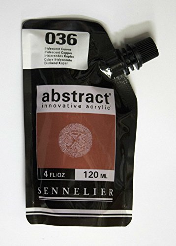 Akrylfärg Sennelier Abstract 120ml - Iridescent Copper (036) - Akrylfärger, Konstnärsfärger
