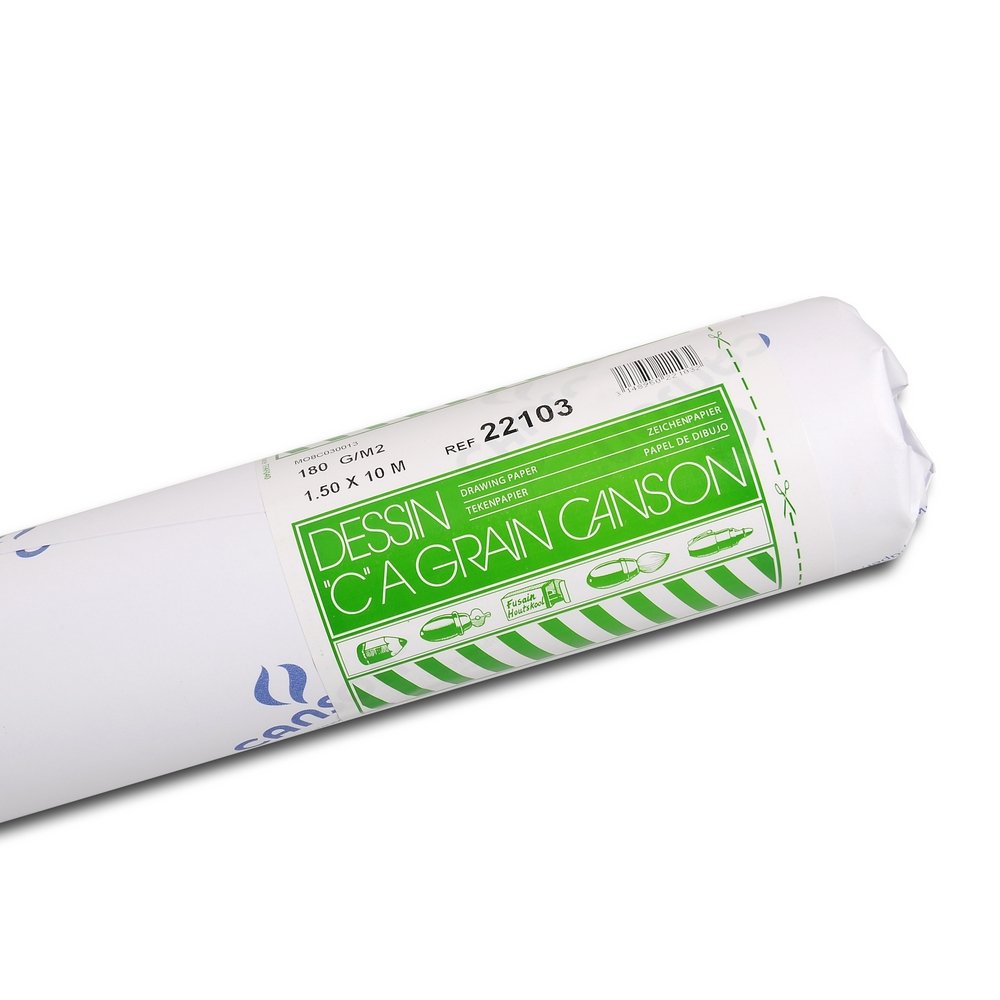 Skissepapir C á grain Rull 180 g - 1,5 x 10 m - Tegneblokk, Blokk