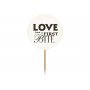 Cupcake toppers - Sweet love 6 st