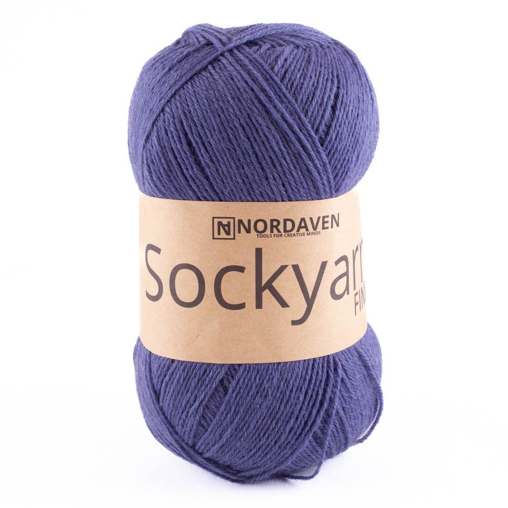 Nordaven Sockgarn Fine - Marlin - Nordaven Sockgarn Fine, Blandgarn, Garn, Sticka & virka
