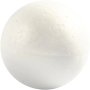 Kulor av frigolit - vit - �5 cm - 5 st