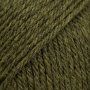 Garn DROPS Saga 100% ull Djup moss - 50 g