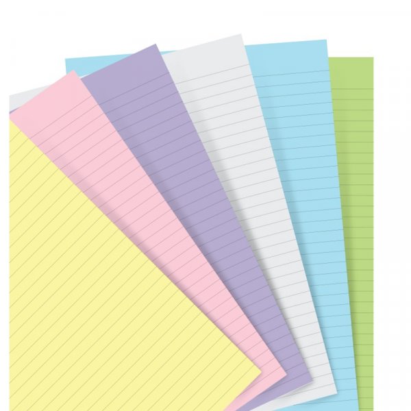 Refill til Filofax Notebook Pastell - A5
