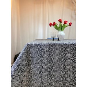 Textilvaxduk geometriskt mönster 140 cm Textilvaxduk geometriskt mönster 140 cm