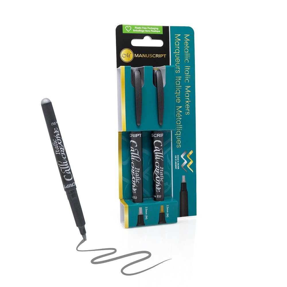 Kalligrafimarker Kreativ Metallic - Guld - Kalligrafi penne, Kalligrafi, Penne, kridt & tusch