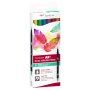 Tombow ABT Dual Brush Pen Tatoveringer 6-pak Tombow ABT Dual Brush Pen Tatoveringer 6-pak
